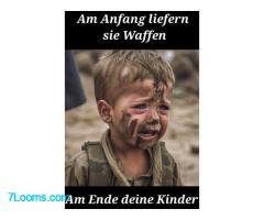 Am Anfang liefern sie Waffen! Am Ende deine Kinder !