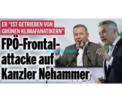 FPÖ Frontal-attacke auf Kanzler Nehammer 