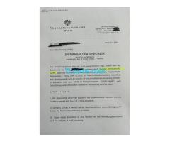 LandesVerwaltungsgericht Wien 09.02.2024 COVID-19-SchuMaV COVID-19-MG  eingestellt !