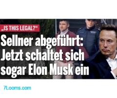Sellner in ARGAU abgeführt ausgewiesen: Jetzt schaltet sich sogar Elon Musk ein 