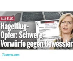 AUA-FLUG Hagelflug-Opfer: Schwere Vorwürfe gegen Gewessler !