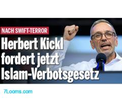 NACH SWIFT-TERROR Herbert Kickl fordert ietzt Islam-Verbotsgesetz !