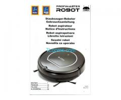 Biete Bedienungsanleitung für Profimaster Robot Saugroboter von Hofer; Modell 11/2012 Mod. 2712;