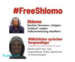 #FreeSchlomo Rechter Streamer 