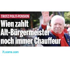 Wien zahlt Altürgermeister Häupl immer noch Chauffeur Trotz Polit-Pension und der Gebührenerhöhung !