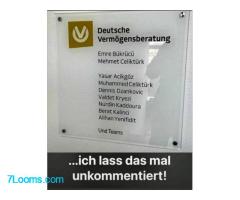 Deutsche Vermögensberatung, ich lass das mal unkommentiert !