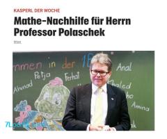 Kasperl der Woche Mathe-Nachhilfe für Herrn Professor Polaschek 15.09.2024