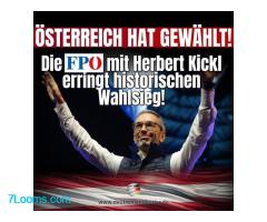 +++ HISTORISCHER #WAHLSIEG FÜR #FPÖ und Herbert Kickl +++  29. Sept. 2024