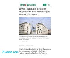 Tiroler*Tageszeitung FPÖ in Regierung? Deutsche Abgeordnete warnen vor Folgen für den Staatsschutz