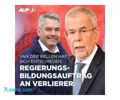 VAN DER BELLEN HAT SICH ENTSCHIEDEN: REGIERUNGSAUFTRAG AN VERLIERER !