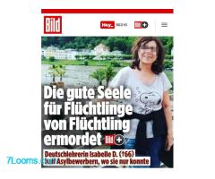 Die gute Seele für Flüchtlinge von Füchtlingen ermordet !