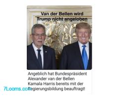 Van der Bellen wird Trump nicht angeloben!