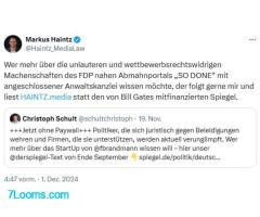 RA Dr. Markus Haintz  @Haintz MediaLaw Werbung in eigener Sache !