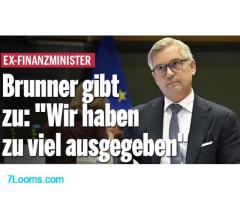 EX-FINANZMINISTER Brunner gibt, ZU 