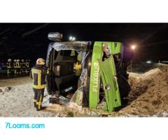 Wieder ein Flixbus-Unfall auf A11 - Frau (29) und Mann (48) sterben viele Verletzte 11.01.2025