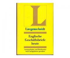 Langenscheidt; Englische Geschäftsbriefe heute; Austauschsätze und Briefmuster nach Sachgebieten