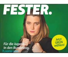 Will die junge Sektenschwester der Grünen Endzeitsekte 