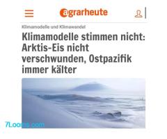 Klimamodelle stimmen nicht: Arktis-Eis nicht verschwunden, Ostpazifik immer kälter !