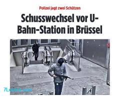 Am Mittwochmorgen kam es zu einem Schusswechsel in der belgischen Hauptstadt 05. Feb. 2025