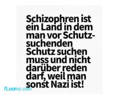 Schizophren ist ein Land in dem man vor Schutzsuchenden Schutz suchen muss und nicht darüber reden