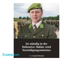 Ist ständig in der Defensive: Babler wird Verteidigungsminister ! Babler wird Verteidigungsminister