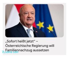 Dass der Familien-Nachzug überhaupt noch besteht, ist ein politisches Verbrechen der ÖVP!