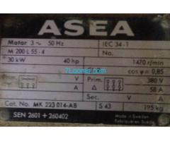 Biete Elektro Motor 3 Phasen; 50 Hz 30kW ASEA gebraucht