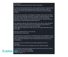 Sorry to say -  Aber Österreich hat den Knall noch immer nicht gehört !