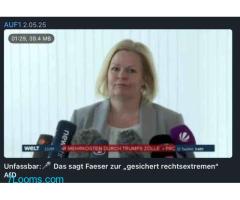 Unfassbar: Das sagt Faeser zur „gesichert rechtsextremen“ AfD
