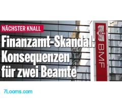 Finanzamt Skandal : Konsequenzen für zwei Beamte