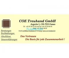 COE Treuhand GmbH; Aegerta 1, CH-7215 Fanas; http://www.coe-treuhand.ch/