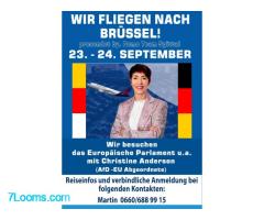 Wir fliegen nach Brüssel 23. bis 24. September 2025