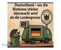 Deutschland wo die Biotonne stärker überwacht wird als die Landesgrenze!
