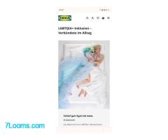 Ikea ganz im Zeichen der Regenbogen-Propaganda!