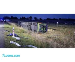 04.07.25 Wieder ein schwerer FLIX-BUS UNFALL Flixbus nach Wien kippte um – 23 Passagiere verletzt!