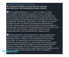 TELEGRAM WIEDER IM FOKUS DES ORF UND DER SEKTENSTELLE: GEFAHRENABWEHR ODER ZENSUR❓