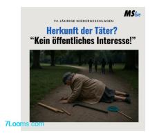Eine 94-Jährige wird von eine Jugendbande mit einer Holzlatte attackiert – und die Polizei verweiger