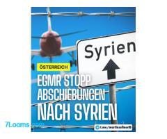 Der Europäische Gerichtshof für Menschenrechte (EGMR) hat eine geplante Abschiebung nach Syrien