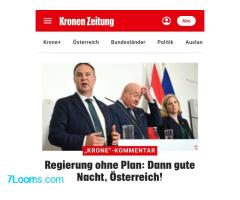 Regierung ohne Plan: Dann gute Nacht, Österreich !