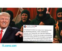 Trump hat das Antifa-Netzwerk in den USA als terroristische Organisation anerkannt.