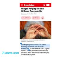 Afghanischer Pfleger missbraucht 82-Jährige sexuell! Was sind das für grausame, kranke Typen?