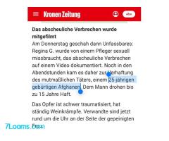 Afghanischer Pfleger missbraucht 82-Jährige sexuell! Was sind das für grausame, kranke Typen?