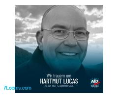 Ruhe in Frieden, Hartmut Lucas !