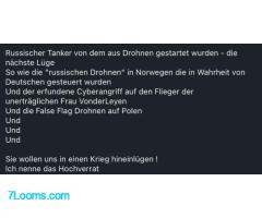 Russischer Tanker von dem aus Drohnen gestartet wurden - die nächste Lüge
