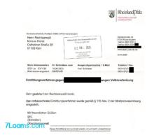 RA Dr. Markus Haintz : Ermittlungsverfahren durch Staatsanwaltschaft Kaiserslautern eingestellt