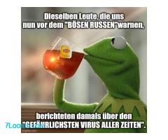 Die selben Leute, die uns nun von dem 