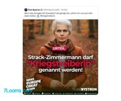 RA Dr. Markus Haintz: Strack-Zimmermann ist eine Kriegstreiberin !