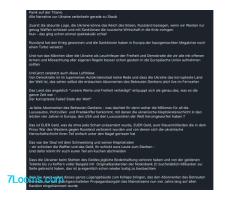 Panik auf der Titanic  Alle Narrative zur Ukraine zerbröseln gerade zu Staub