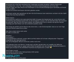 Die Ukraine hat in Genf den amerikanischen Friedensplan grossteils akzeptiert, kleinere Änderungen