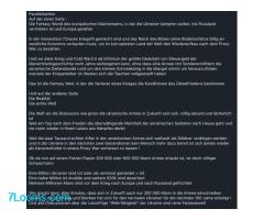 Eine Million Ukrainer sind tot oder als vermisst gemeldet = tot